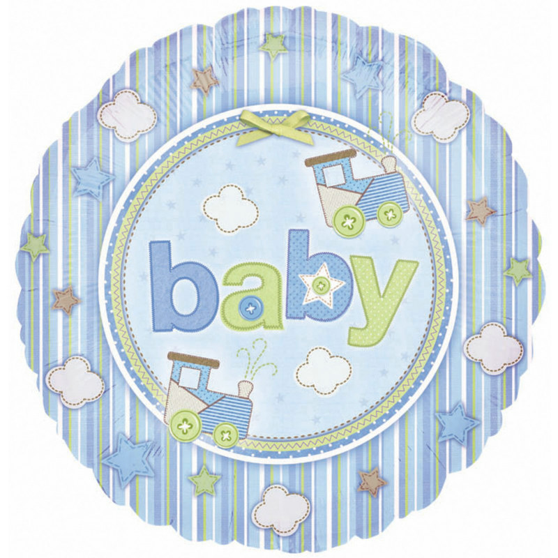 Carter's Baby Boy 18" Foil Balloon - Click Image to Close