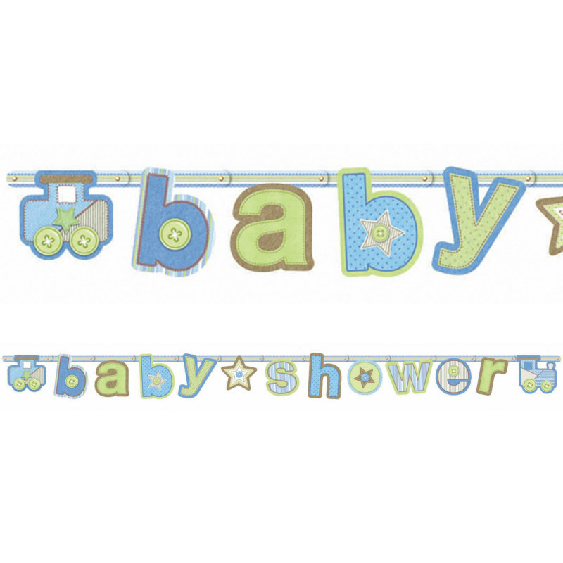 7' Carter's Baby Boy Letter Banner - Click Image to Close