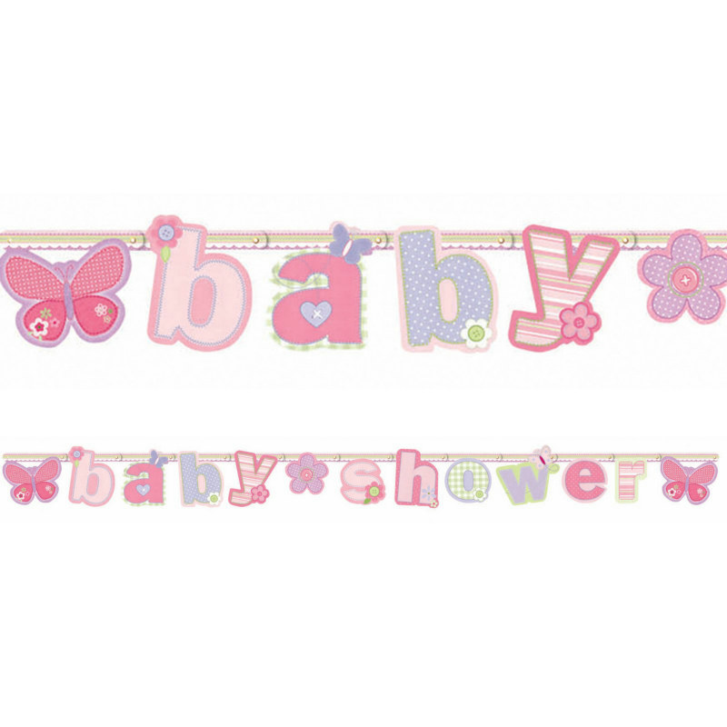 7' Carter's Baby Girl Letter Banner