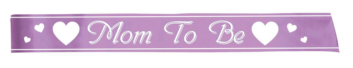 Mom To Be Satin Sash - Click Image to Close