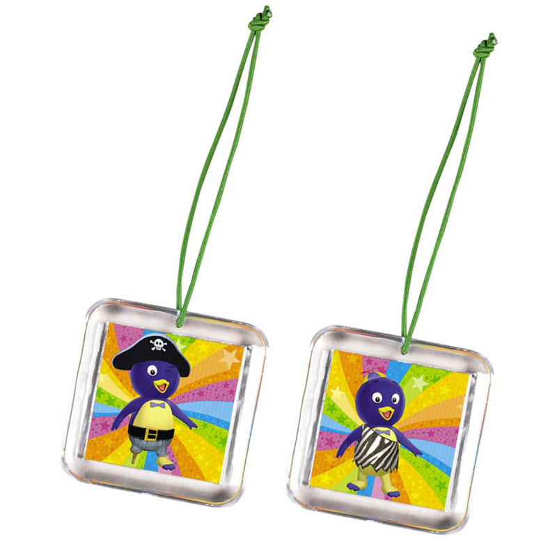 Backyardigans Lenticular Zipper Pulls (4 count) - Click Image to Close