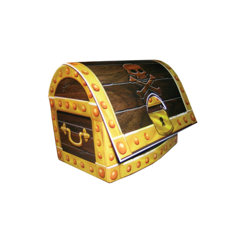 Pirate Treasure Chest Centerpiece - Click Image to Close