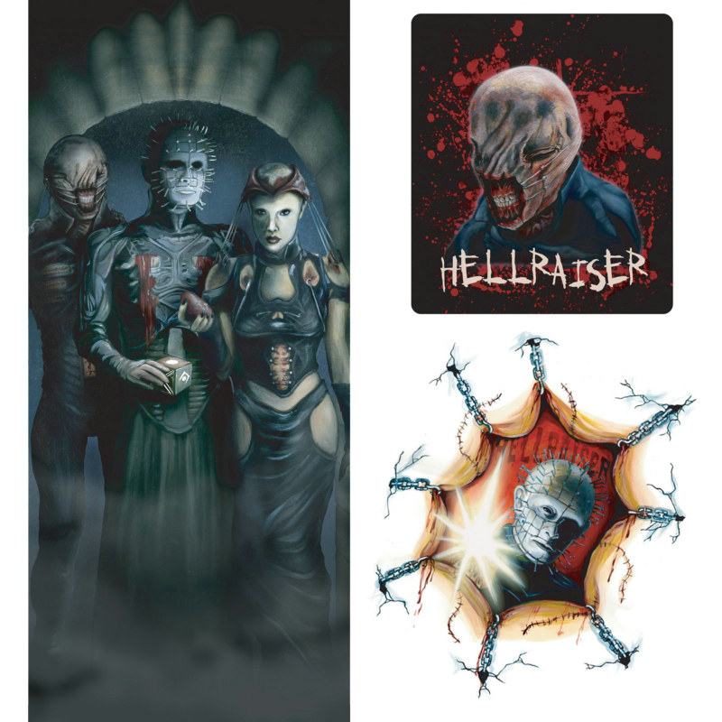 Hellraiser Spooky Scenes (3 count)