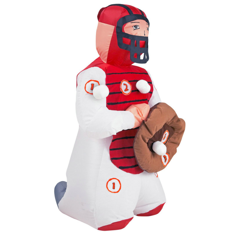 Baseball Catcher Airblown Inflatable Game - Click Image to Close