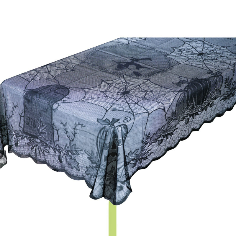 Midnight Lace Tablecloth