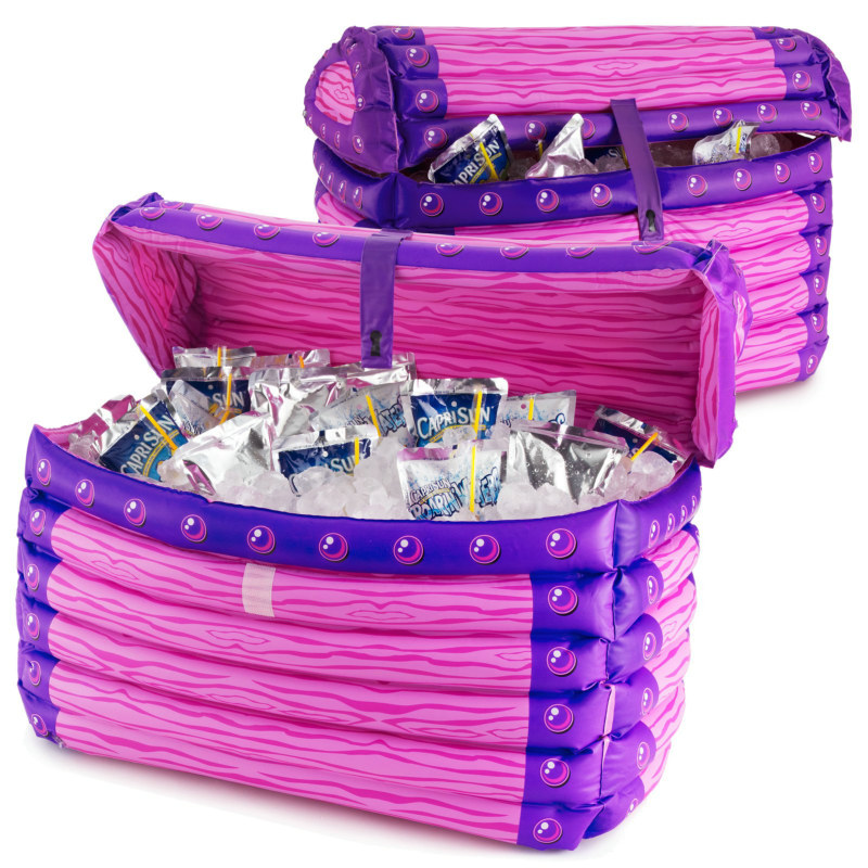 Inflatable Princess Treasure Chest Cooler