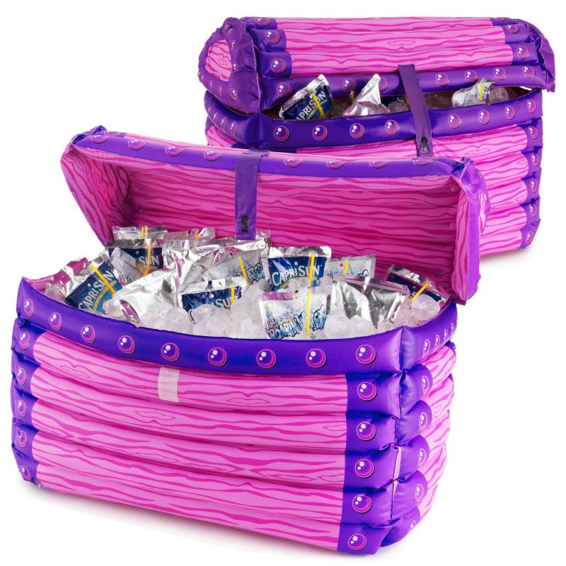 Inflatable Princess Treasure Chest Cooler - Click Image to Close