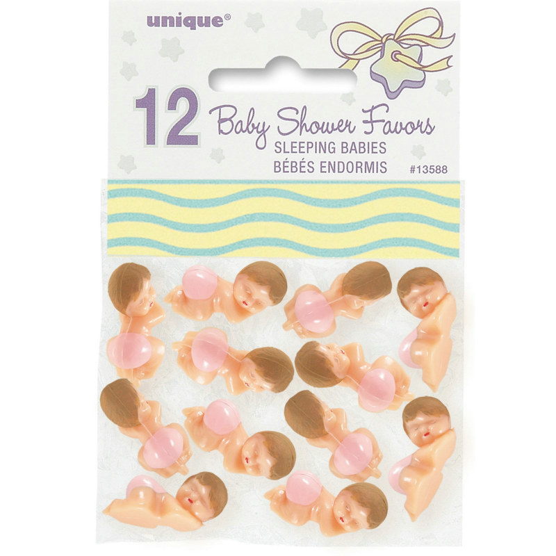 Babies with Pink Diapers (12 count) - Click Image to Close