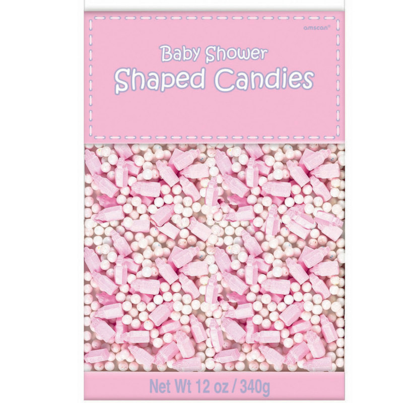 Baby Shower Shaped Candy - Pink