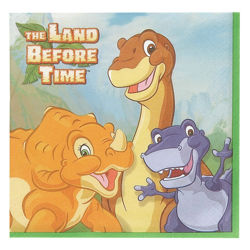 Land Before Time Lunch Napkins (16 count) - Click Image to Close