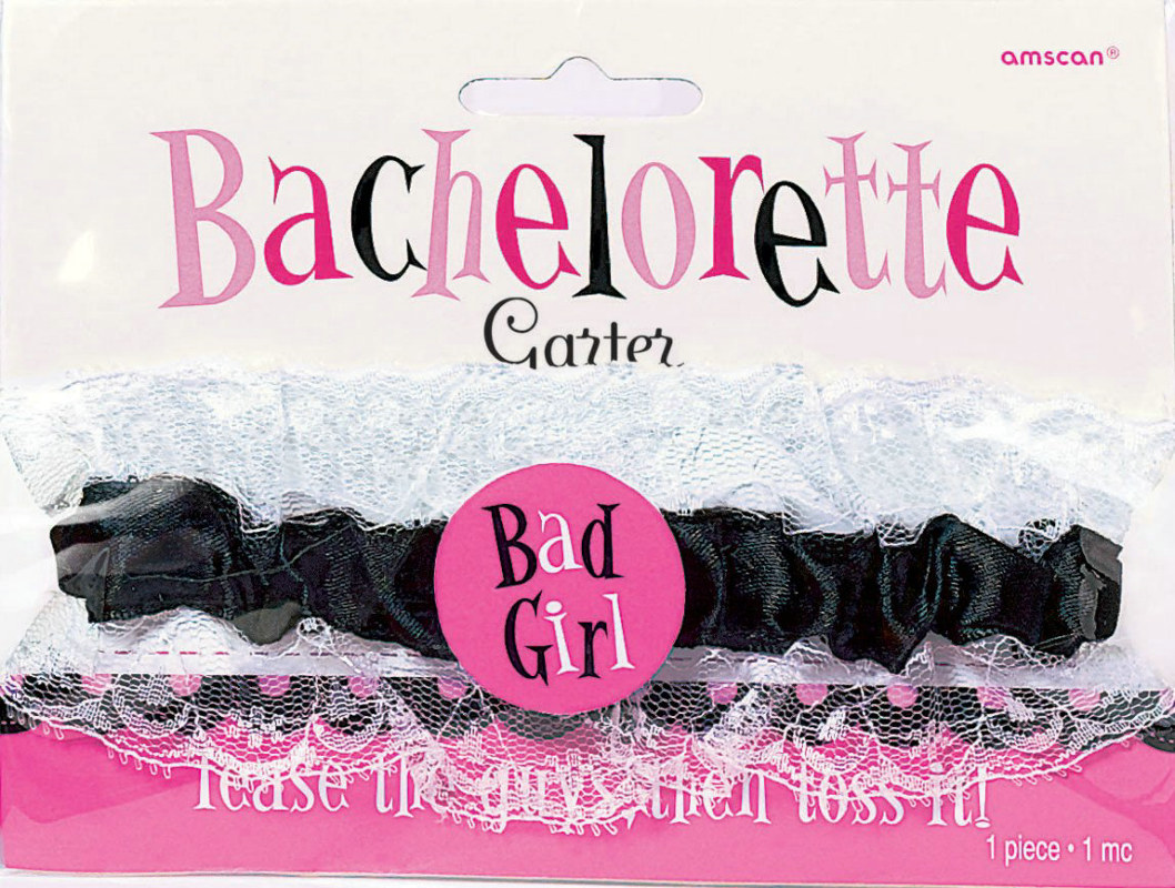 Bachelorette Bad Girl Garter - Click Image to Close