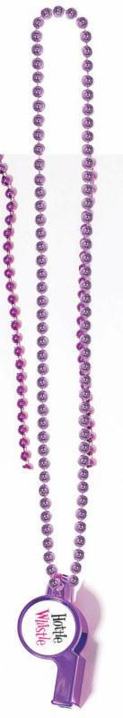 Hottie Whistle on Beaded Necklace - Click Image to Close