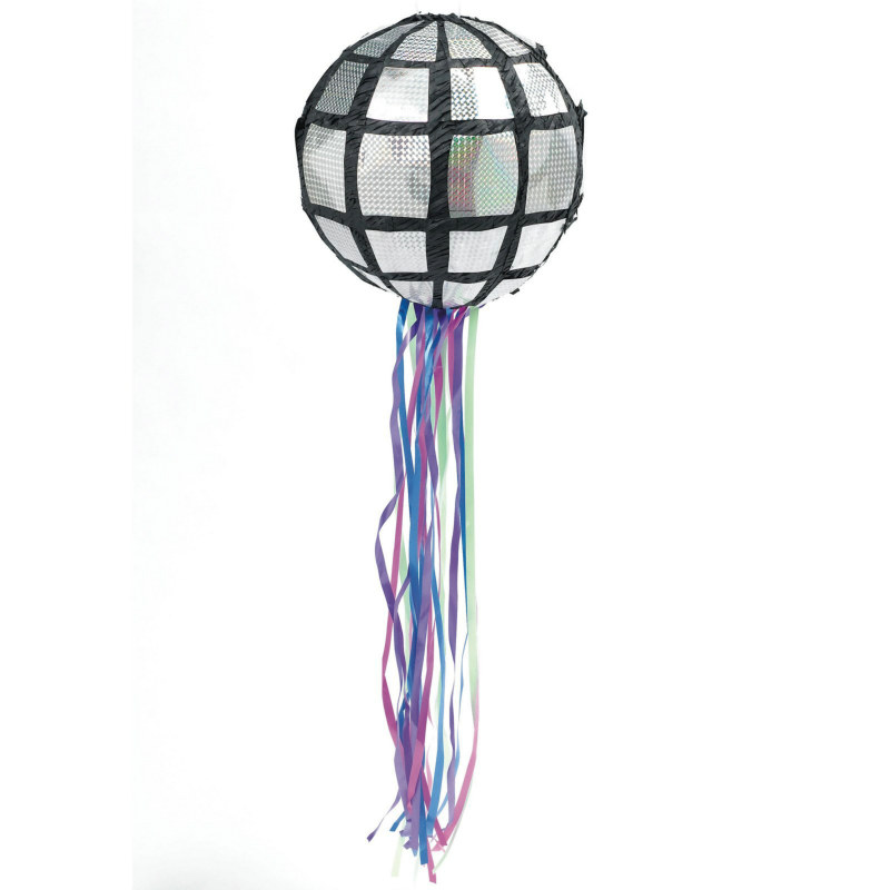 Disco Ball Pull String Pinata