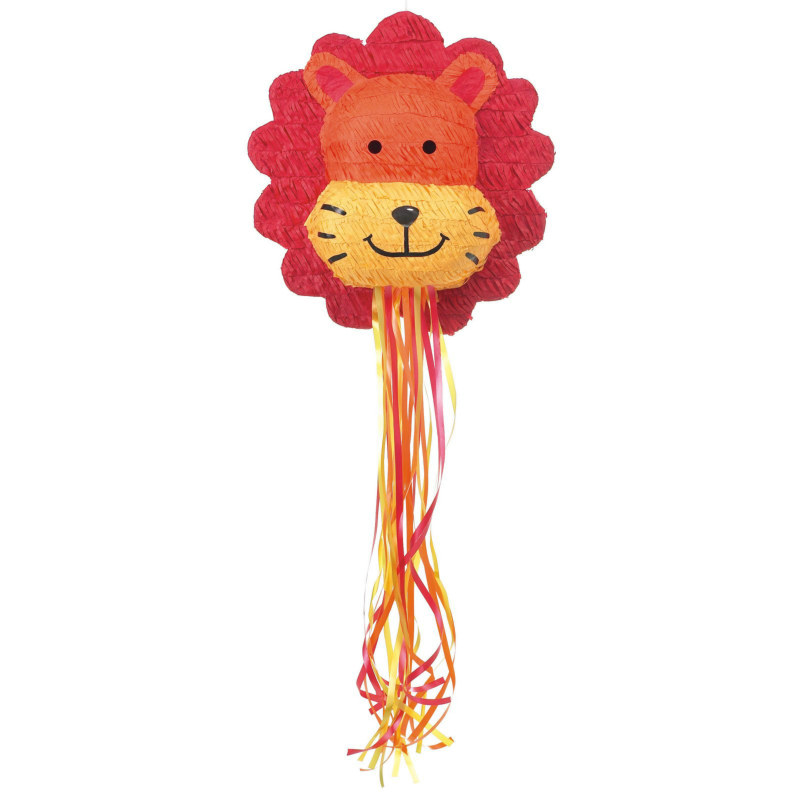 Lion Pull String Pinata - Click Image to Close