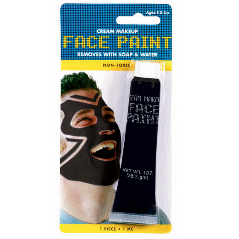 Black Face Paint - Click Image to Close