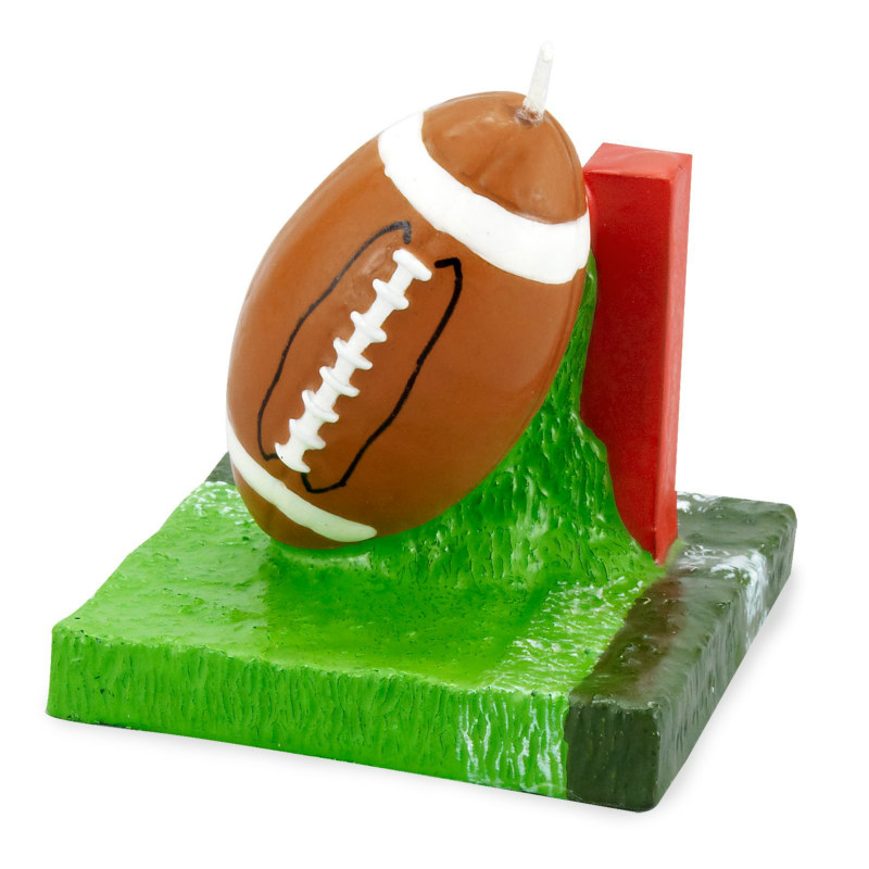 Football Molded Candle - Click Image to Close