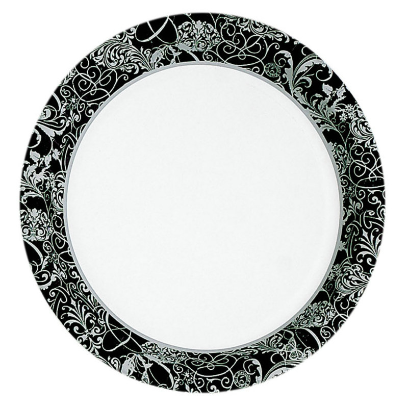 Silhouette Dessert Plates (8 count) - Click Image to Close