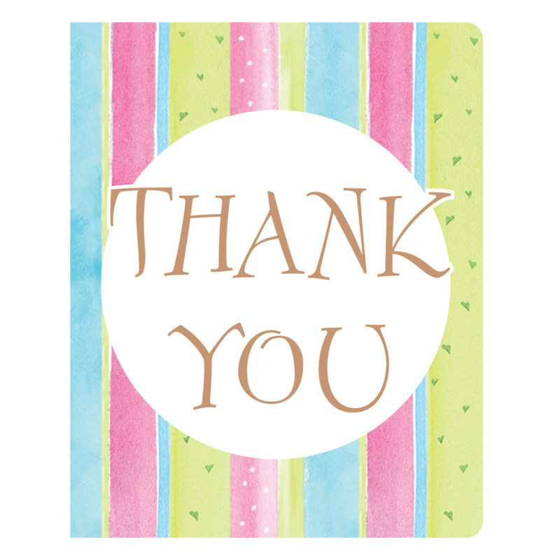 Wedding Wishes Thank You Cards (8 count)
