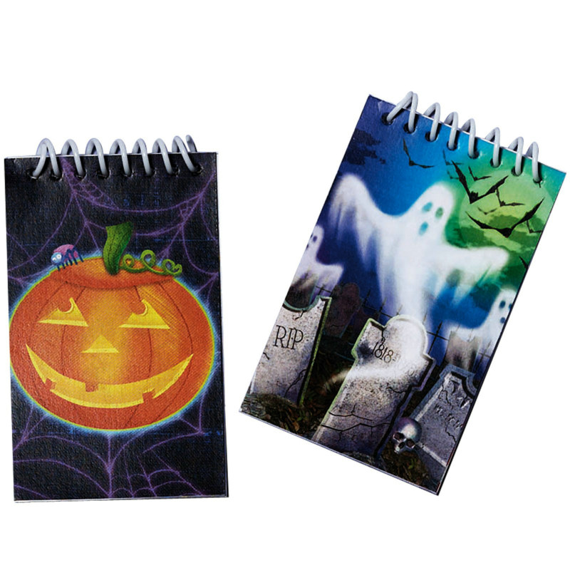 Halloween Fun Note Pads (12 count) - Click Image to Close