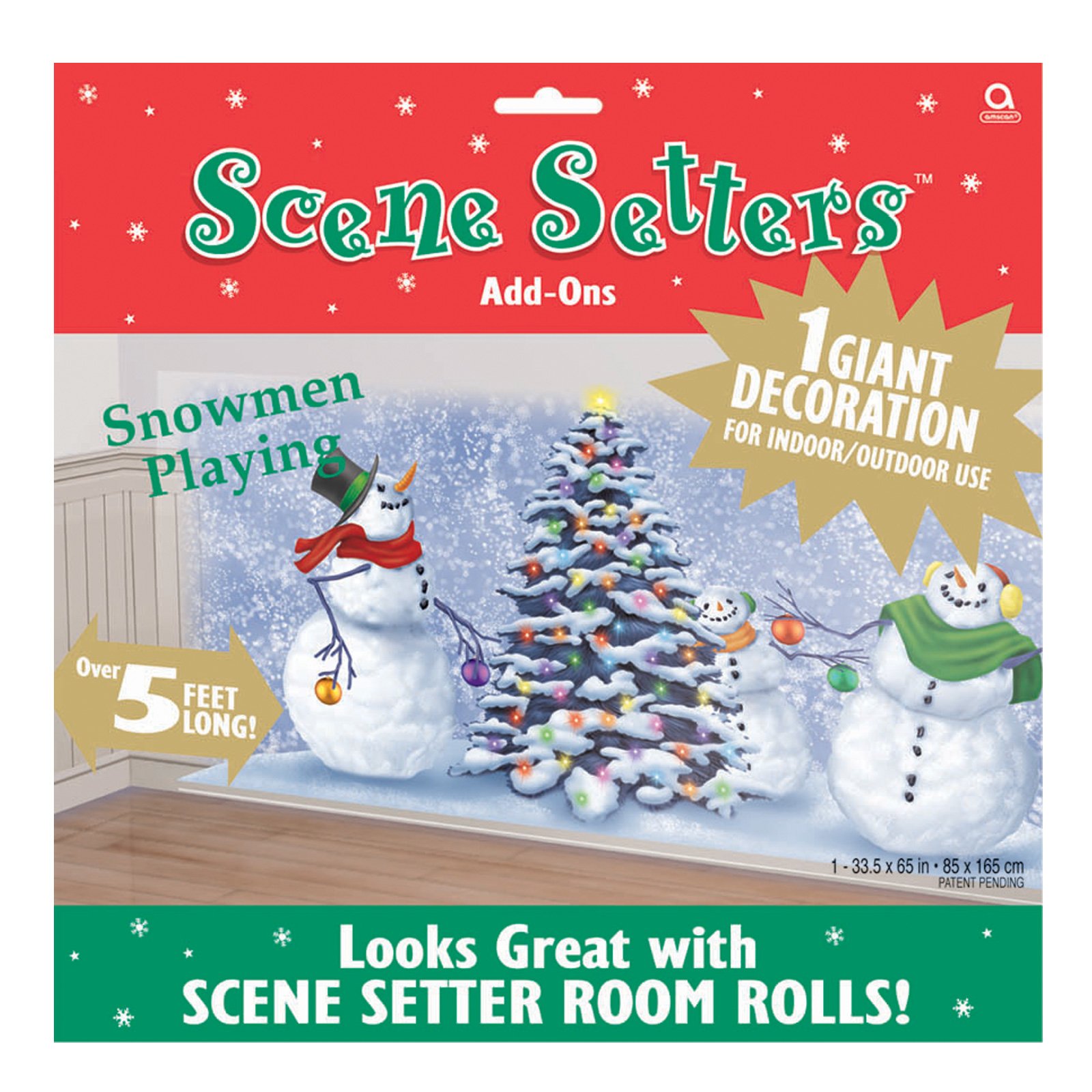 5' Snowmen Playing Add-On - Click Image to Close