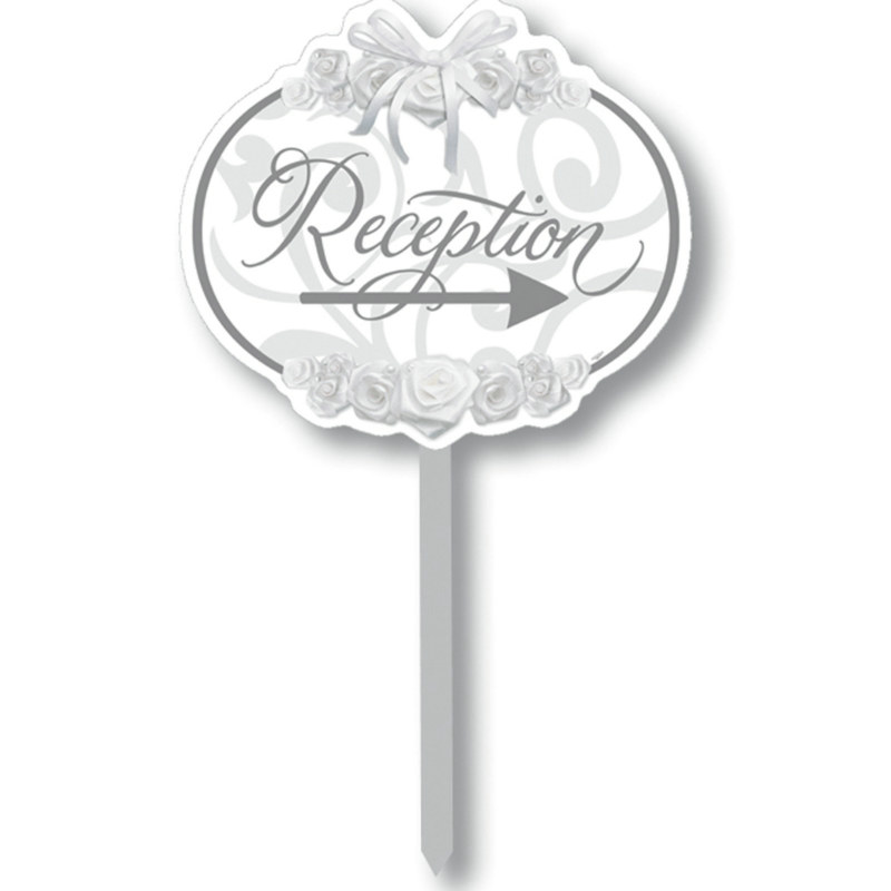 Reception Directional Yard Sign - Click Image to Close