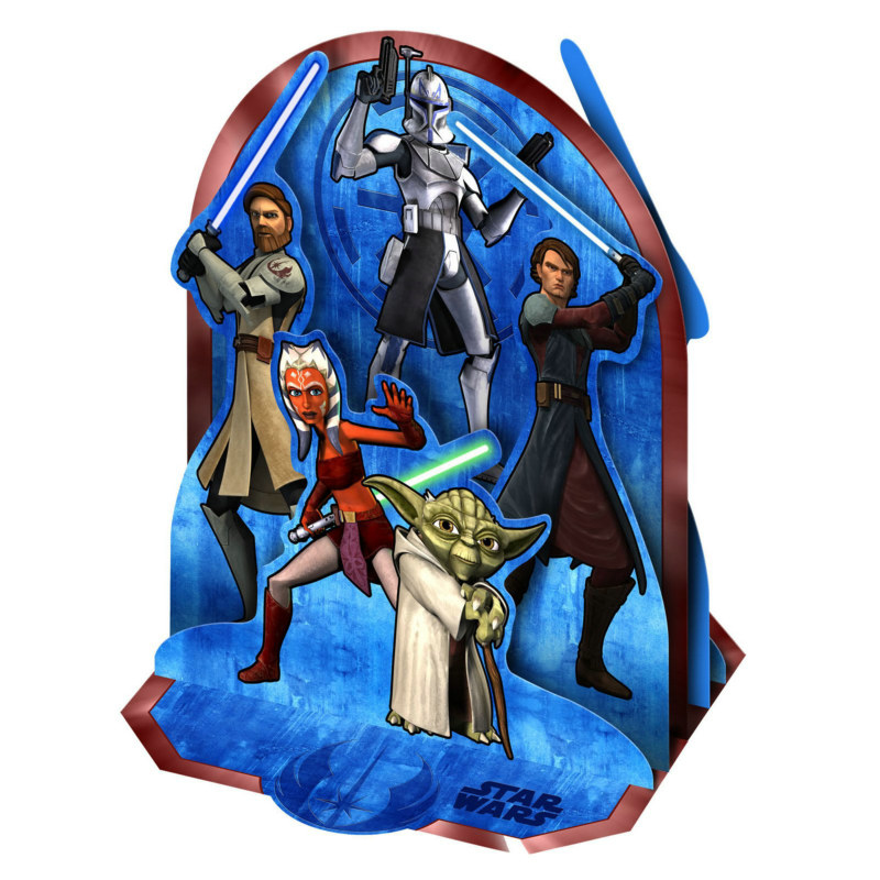 Star Wars: The Clone Wars Centerpiece - Click Image to Close