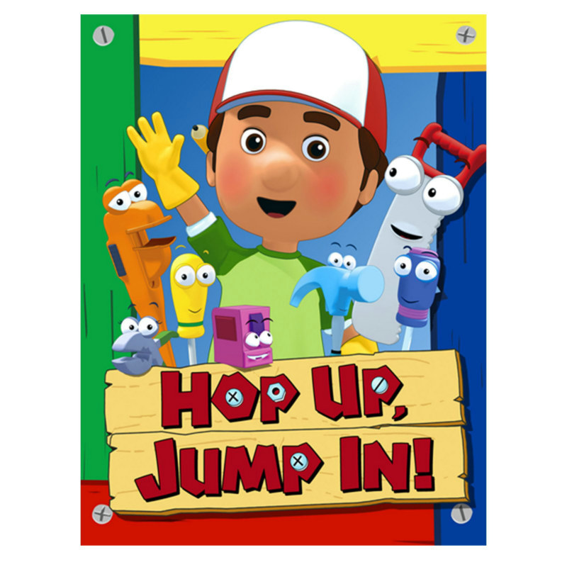 Handy Manny Invitations (8 count) - Click Image to Close