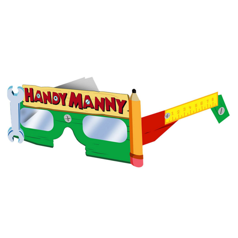 Handy Manny Paper Glasses (8 count) - Click Image to Close