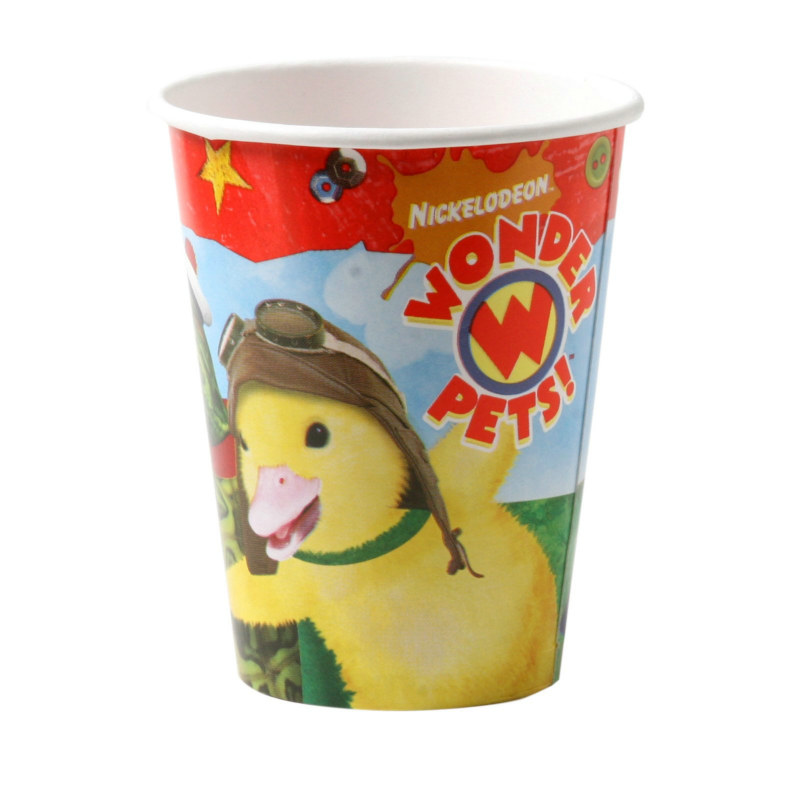 Wonder Pets 9 oz. Paper Cups (8 count) - Click Image to Close