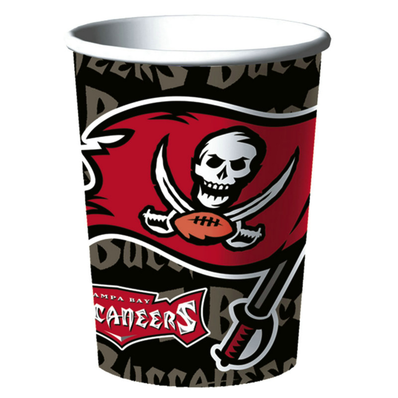 Tampa Bay Buccaneers 16 oz. Plastic Cup (1 count) - Click Image to Close