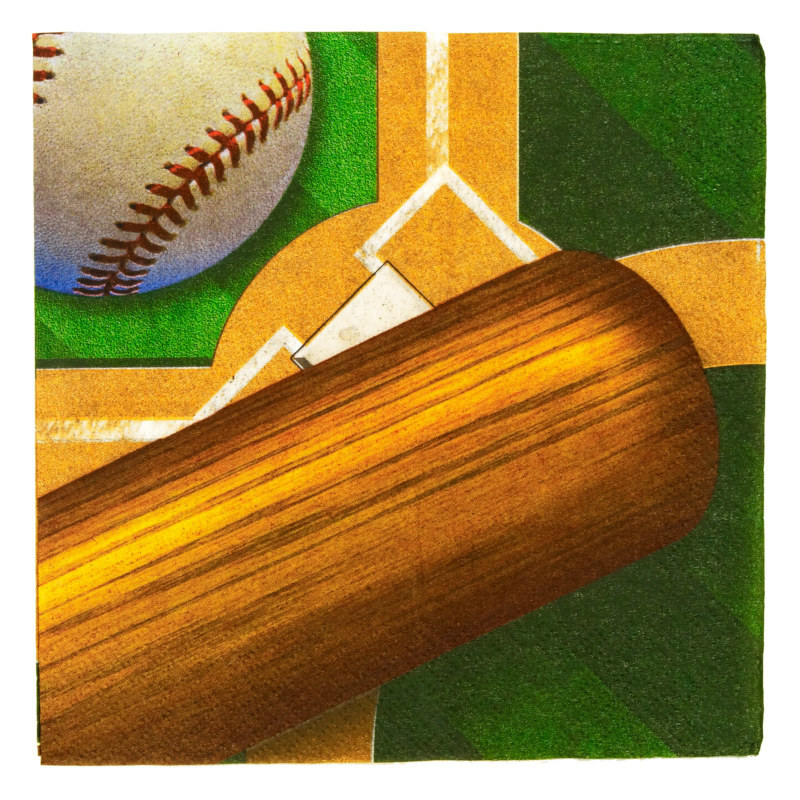 Baseball Lunch Napkins (16 count)