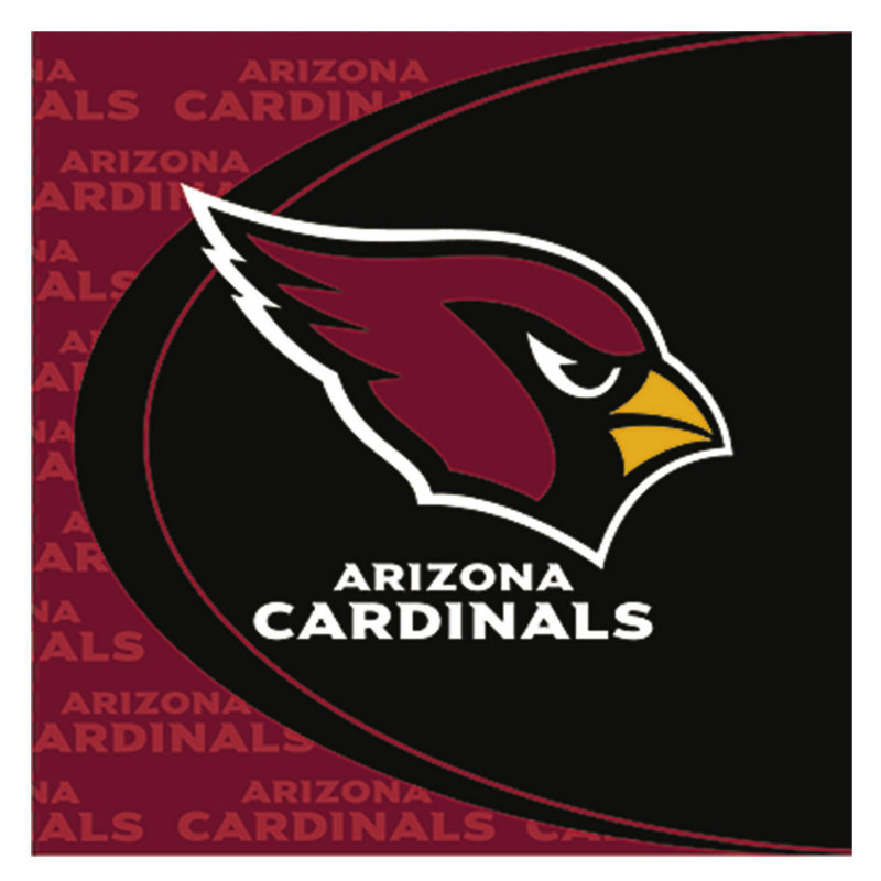 Arizona Cardinals Lunch Napkins (16 count)