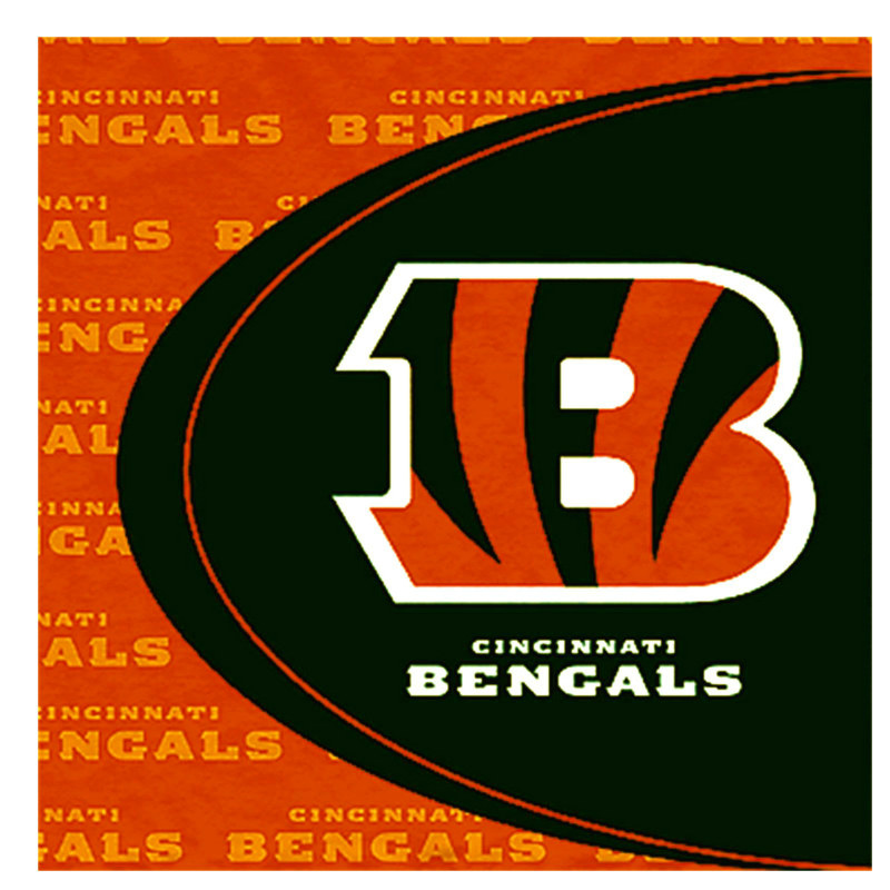 Cincinnati Bengals Lunch Napkins (16 count) - Click Image to Close