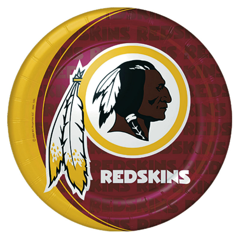 Washington Redskins Dinner Plates (8 count)