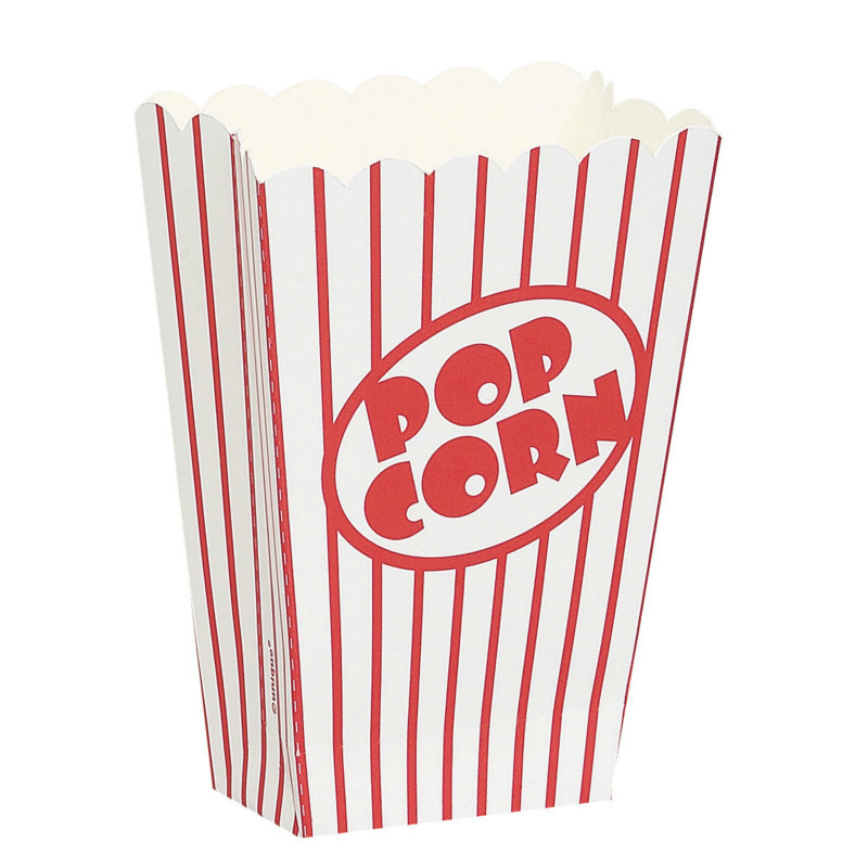 Popcorn Boxes (8 count) - Click Image to Close
