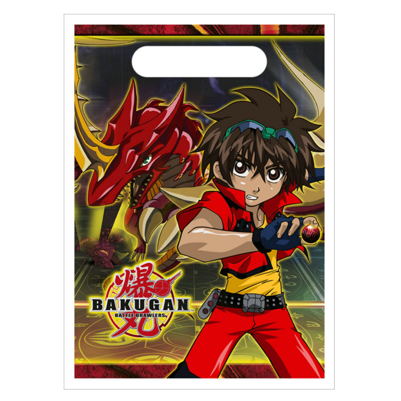 Bakugan Treat Bags (8 count) - Click Image to Close