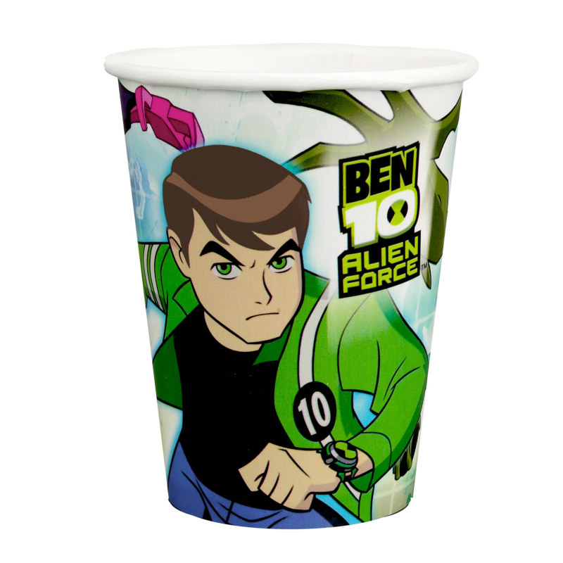 Ben 10: Alien Force 9 oz. Paper Cups (8 count) - Click Image to Close