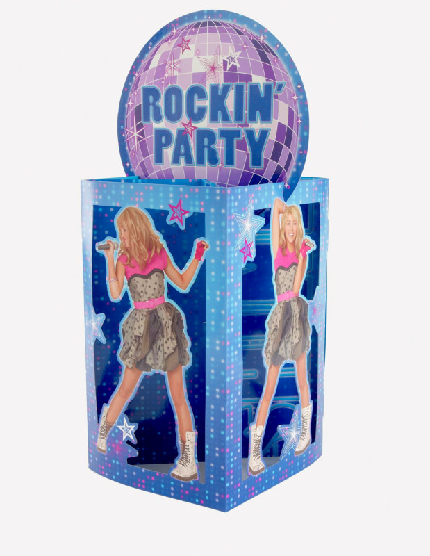 Hannah Montana - Rock the Stage Centerpiece - Click Image to Close