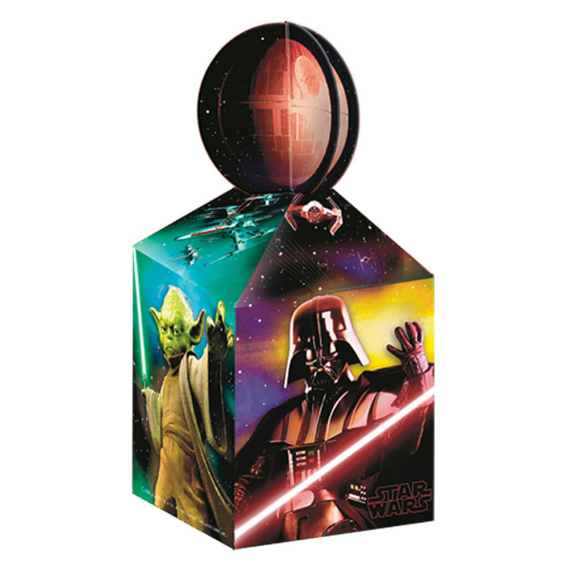Star Wars 3D Feel the Force Treat Boxes (4 count) - Click Image to Close
