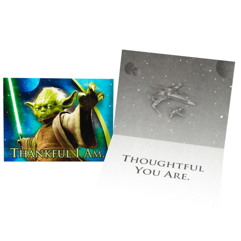 Star Wars: Feel the Force Thank You Cards (8 count) - Click Image to Close