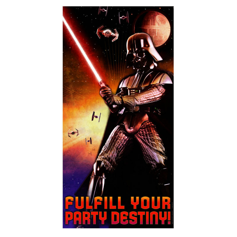 Star Wars: Feel the Force 5' Door Banner - Click Image to Close