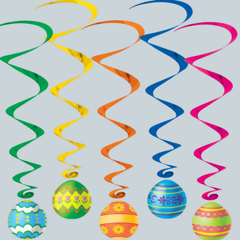 Easter Egg Whirls Asst. (5 count) - Click Image to Close