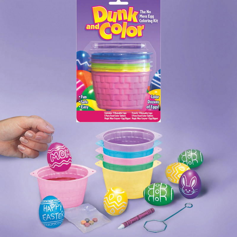 Egg-Dying Dunk and Color Cups (5 cups)