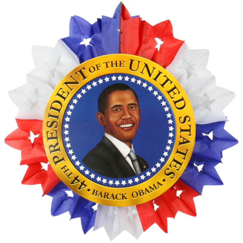 Obama Hanging Star Fan - Click Image to Close