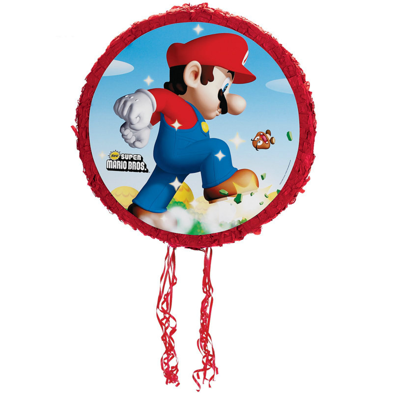 Super Mario Bros. 18" Pull-String Pinata