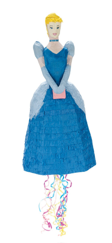 Cinderella 21" Pull-String Pinata - Click Image to Close