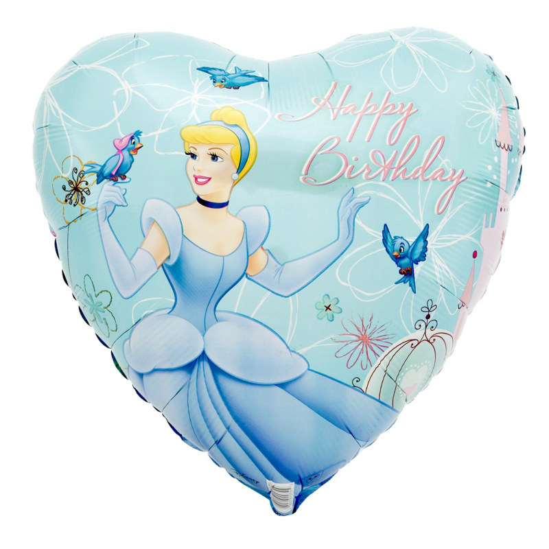 Cinderella Dreamland 18" Foil Balloon - Click Image to Close