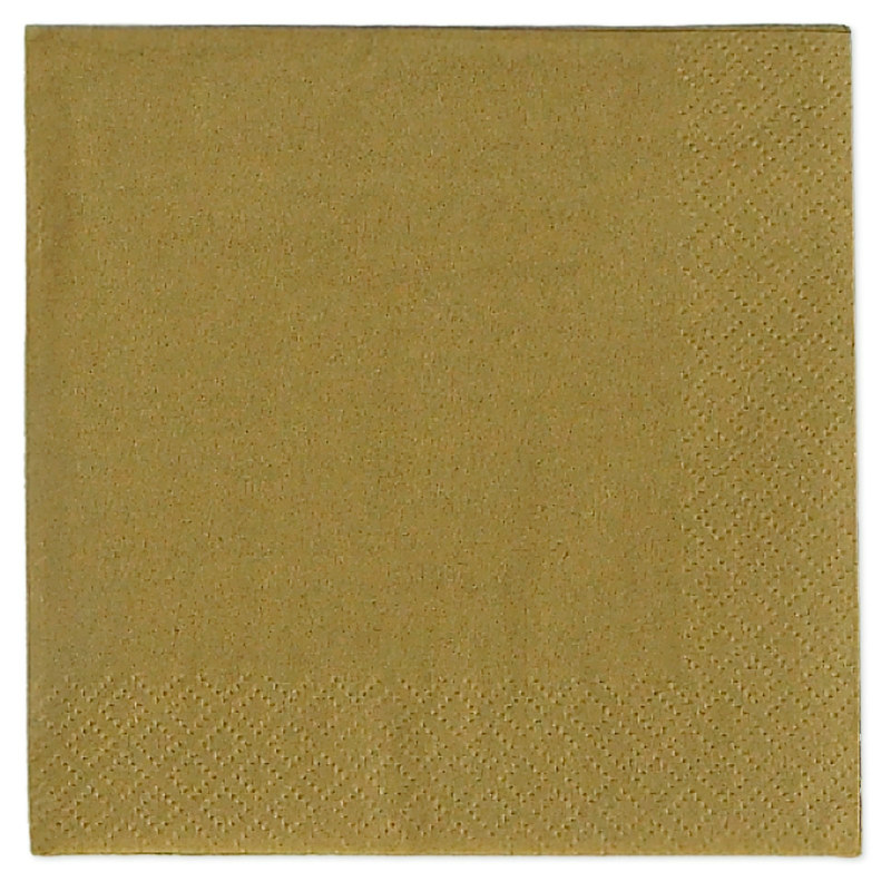 Gold Beverage Napkins (50 count)