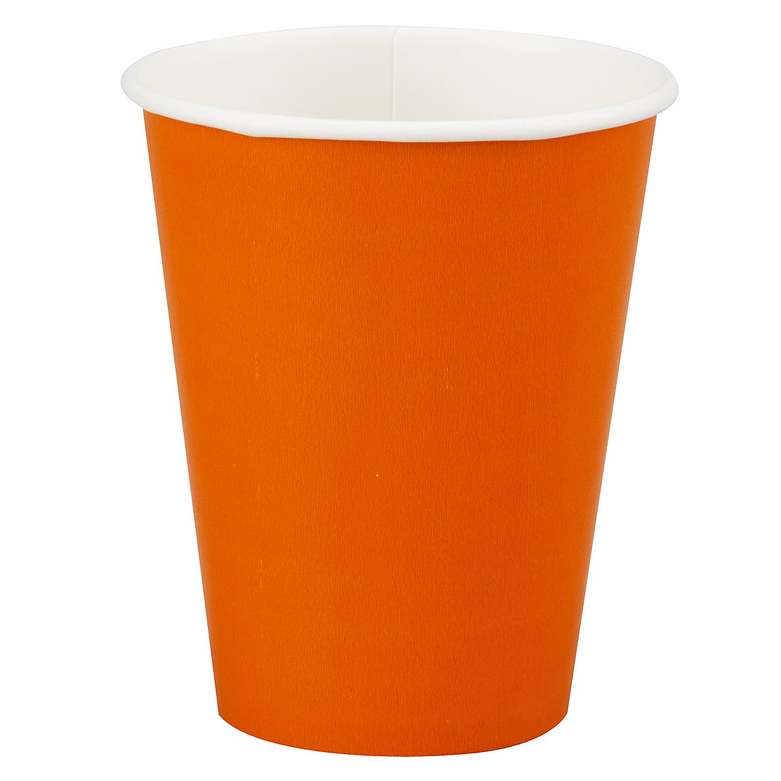 Sunkissed Orange (Orange) 9 oz. Paper Cups (24 count) - Click Image to Close