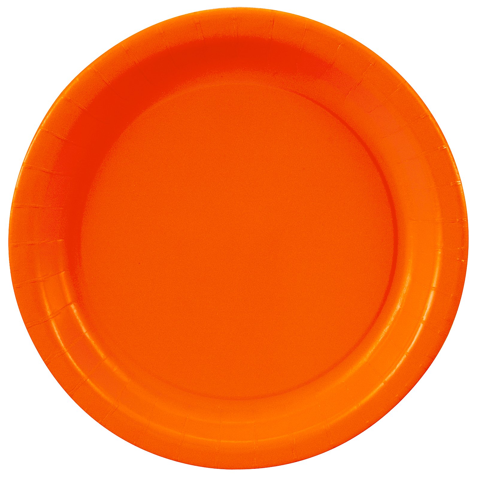 Orange Dessert Plates (24 count) - Click Image to Close